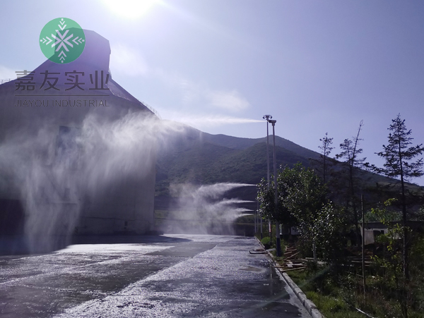 青?；ブ饒A水泥有限公司-噴霧降塵系統(tǒng)12