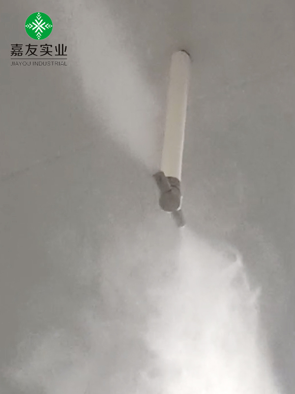 合肥翼遙環(huán)境工程有限公司-光伏固化車(chē)間高壓微霧加濕器加濕4
